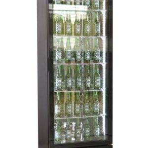 Backbar - Glaskøleskab - 293 liter - Sort