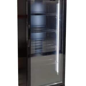 Backbar - Glaskøleskab - 347 liter - Sort