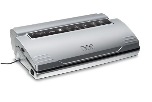Caso 1392 Vc300 Pro Silver 120 Watt Vakuumpakker - Sort/sølv