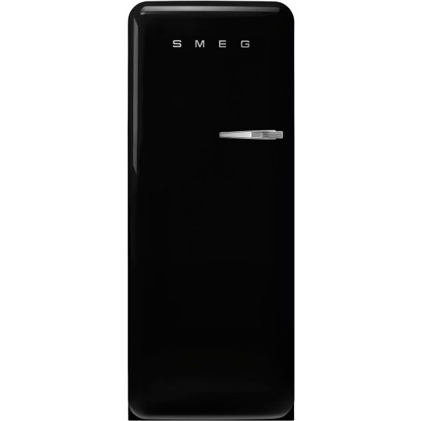 Smeg FAB28LBL6 Køleskab Med Fryser 153cm Venstrehængt Sort